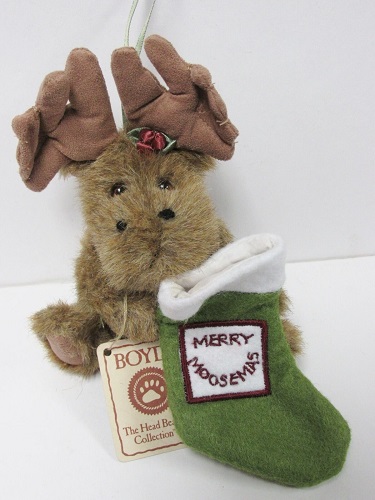 562724 Boyds Merry Moosemas - Pine Mountain Christmas Ornament